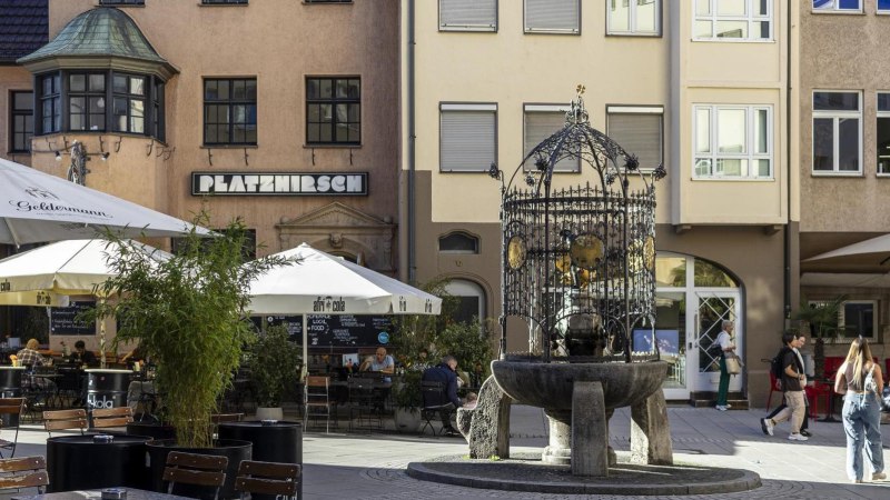 Viertel rund um den Hans im Glück Brunnen, © SMG, Sarah Schmid Viertel rund um den Hans im Glück Brunnen, © SMG, Sarah Schmid