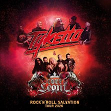 Tyketto & Coreleoni - Rock'n'Roll Salvation Tour 2026, &copy; links im Bild