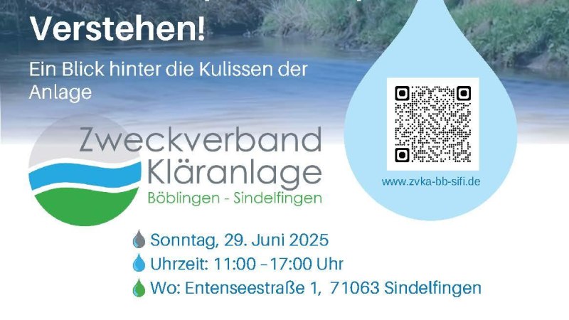 Tag der offenen Tür in der Kläranlage, © Kläranlage Böblingen-Sindelfingen