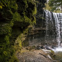 Hoerschbachwasserfall seitliche Aufnahme, © SMG,  Sarah Schmid