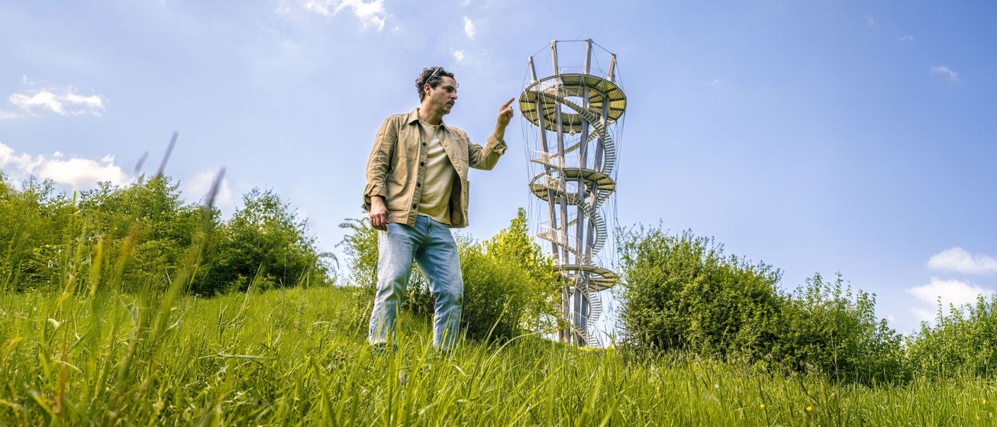 Sch&ouml;nbuchturm mit J&ouml;rg Pauli, &copy; SMG, Sarah Schmid