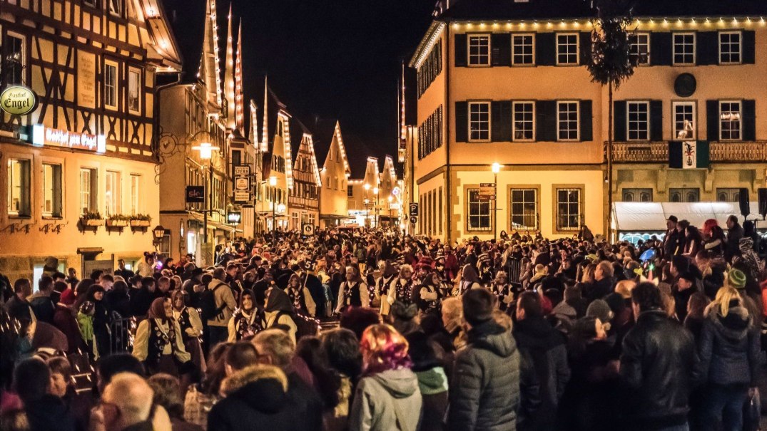 Murrhardter Fasnet - Nachtumzug mit anschließender Narrenfete