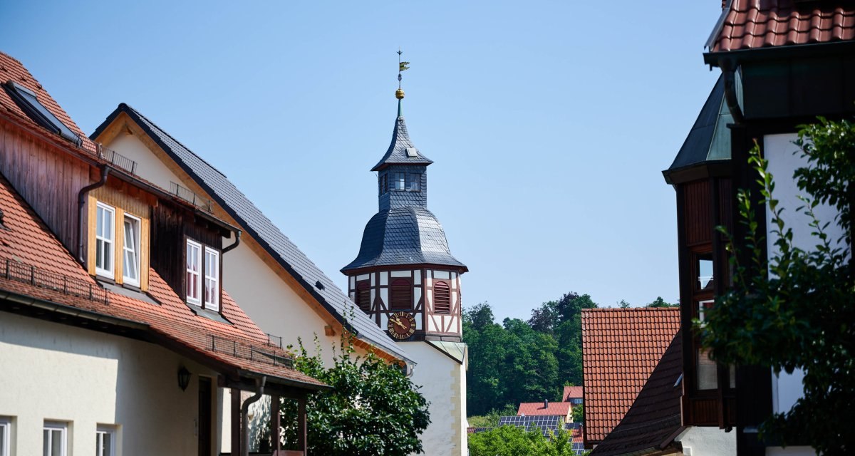 Blick in Richtung evangelischer Kirche, &copy; Kraichgau-Stromberg Tourismus e.V.