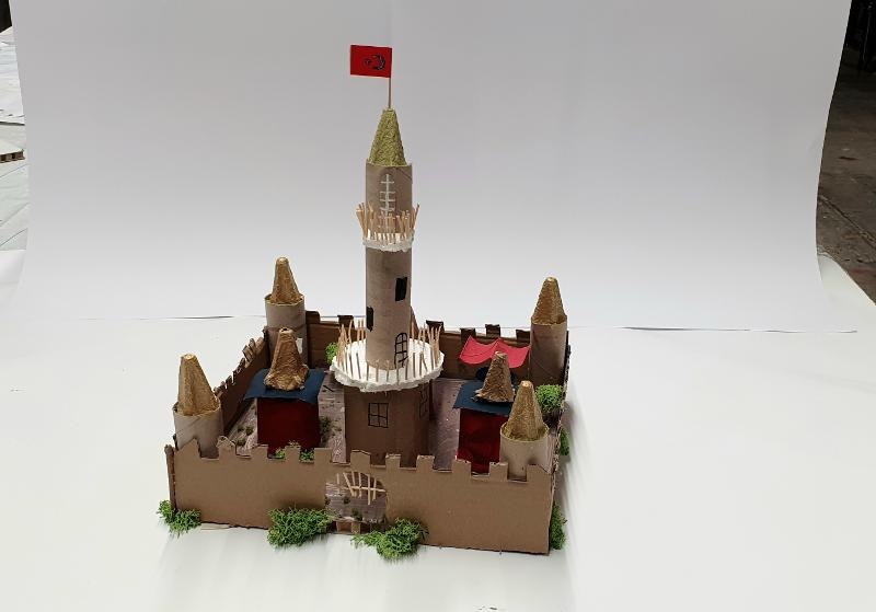 Ferienworkshop: Wir bauen eine Burg, © Kunstschule Labyrinth