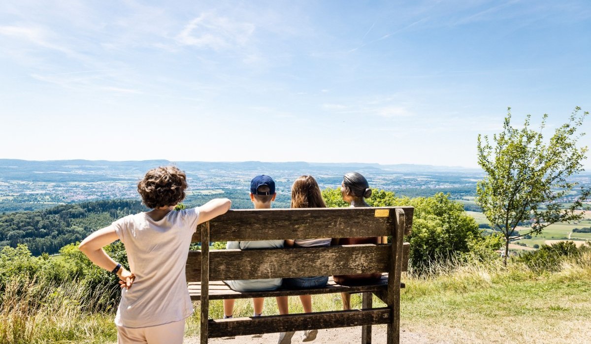 Aussicht vom Hohenstaufen, © TMBW Aussicht vom Hohenstaufen, © TMBW