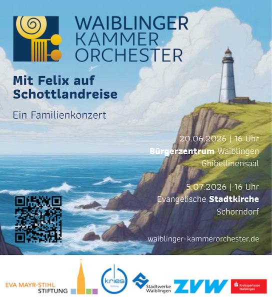 Familienkonzert Waiblinger Kammerorchester, &copy; Waiblinger Kammerorchester e.V.