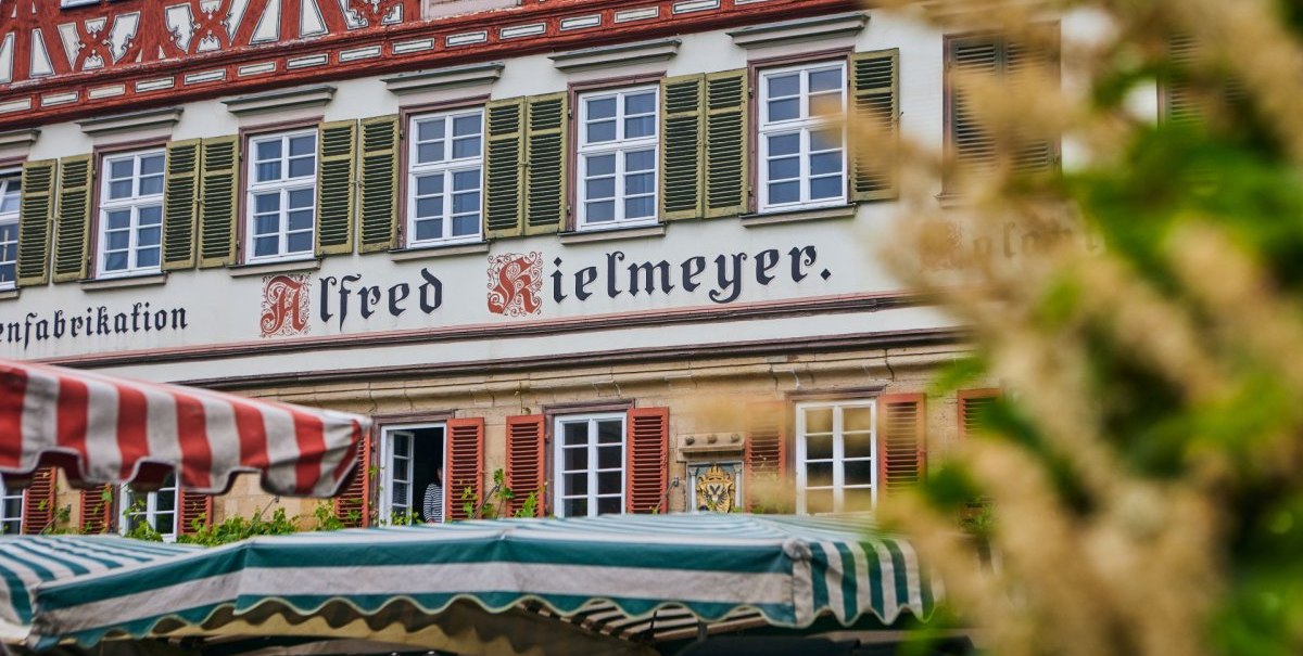 Imposantes Fachwerkgeb&auml;ude am Marktplatz, &copy; Maximilian Schwarz