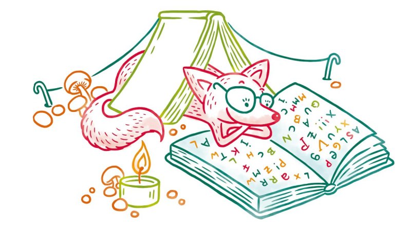 LeseFuchs Logo, © Frau Brumme