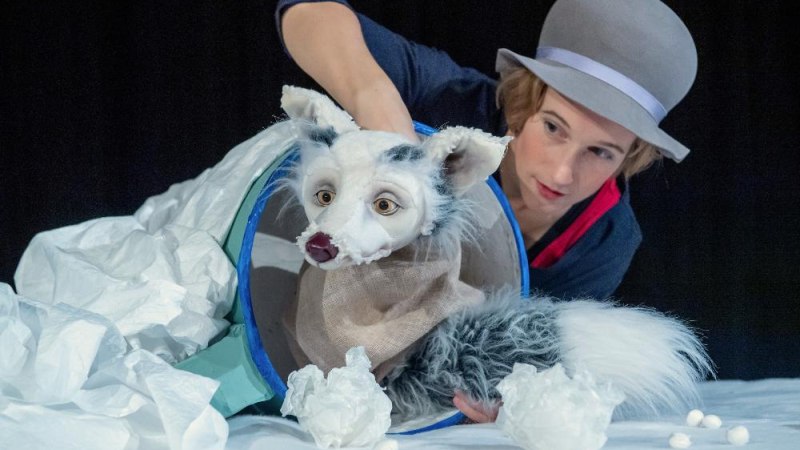 Lichtgest&ouml;ber - Schneegefunkel, &copy; Lichtgest&ouml;ber - Schneegefunkel - Theater Miamou, Foto: Klaus G. Kohn