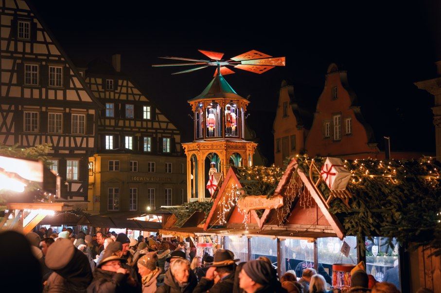 Weihnachtsmarkt Schwäbisch Hall, © Michael Kühneisen Weihnachtsmarkt Schwäbisch Hall, © Michael Kühneisen