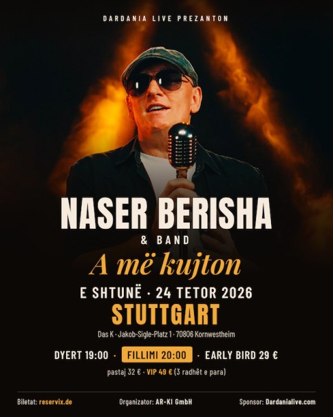 Naser Berisha & Band – A më kujton, © AR-KI GmbH Naser Berisha & Band – A më kujton, © AR-KI GmbH