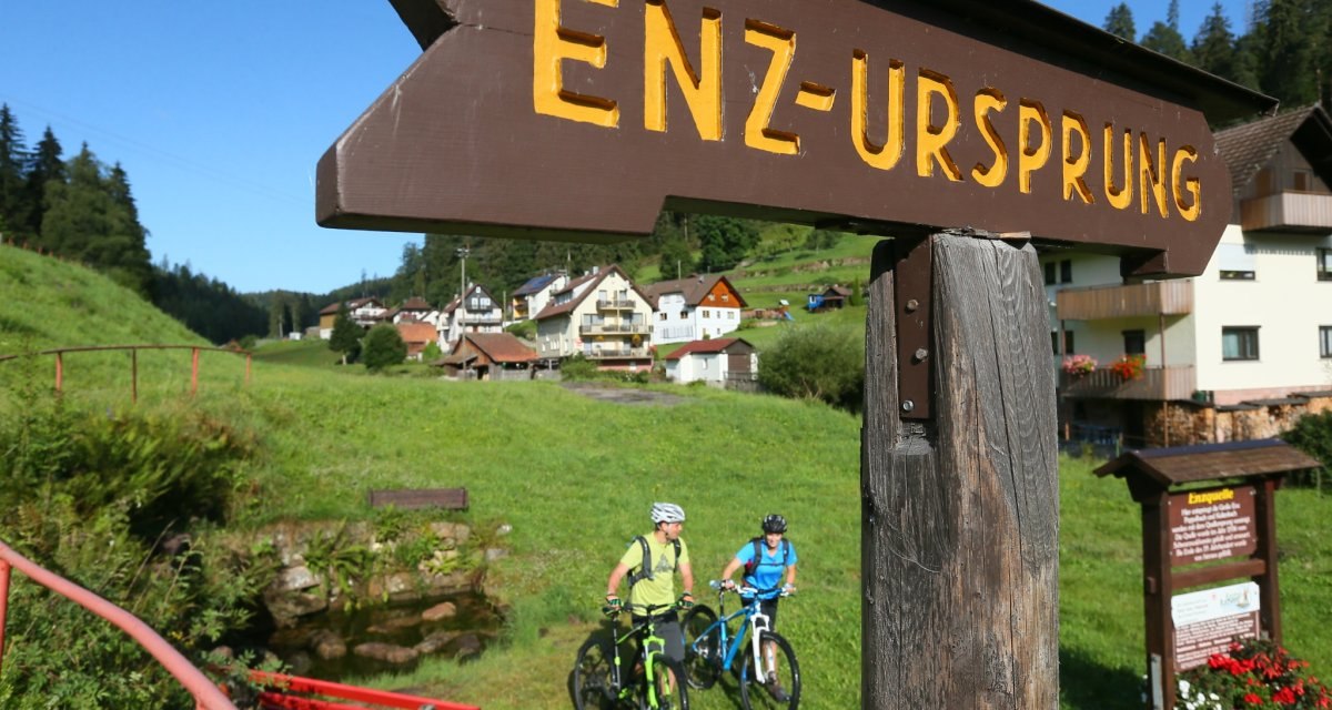 Start der Tour an der Enzquelle in Gompelscheuer, &copy; N&ouml;rdlicher Schwarzwald