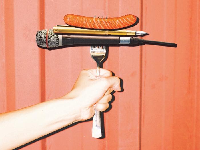 Fleisch vs. Maschine -  das R&uuml;ckspiel: Poetry Slam und Schreibwerkstatt, &copy; Stadt B&ouml;blingen, Amt f&uuml;r Kultur / Deutsches Fleischermuseum