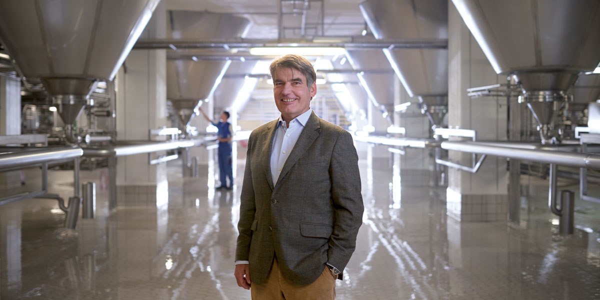 Carl-Peter Dinkelacker in der Brauerei Dinkelacker, © Stuttgart-Marketing GmbH/Jean-Claude Winkler