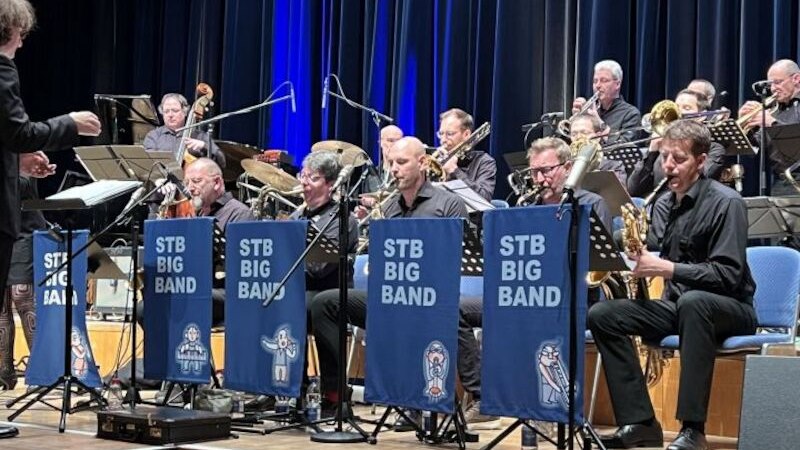 STB BIG BAND trifft... Roland Baisch und Mailo, © STB STB BIG BAND trifft... Roland Baisch und Mailo, © STB