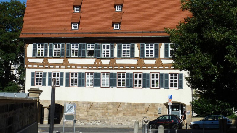 Das historische Gebäude der Stadtkämmerei Esslingen, © EST Das historische Gebäude der Stadtkämmerei Esslingen, © EST