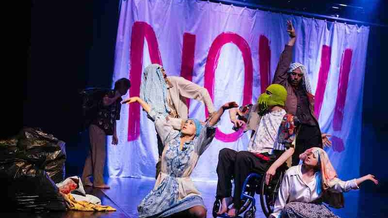 Raincatchers - Performance der mixed-abled Tanzkompanie Szene 2wei, © Tanz- und Theaterwerkstatt e.V.