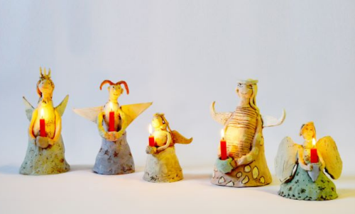 Workshop: Ein Weihnachtsengel aus Ton f&uuml;r Kinder ab 6 Jahren in Ludwigsburg, &copy; Kunstschule Labyrinth
