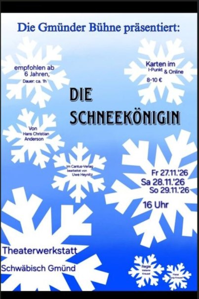 Die Schneek&ouml;nigin, &copy; Gm&uuml;nder B&uuml;hne