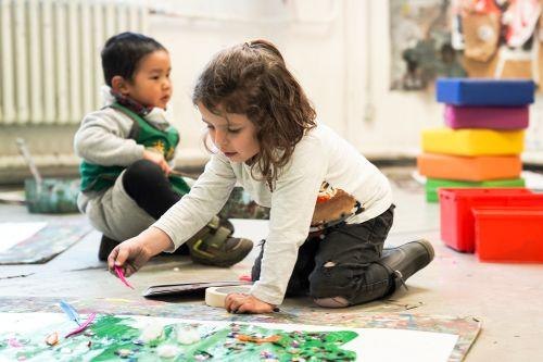 Sommerferienworkshop: Die Wunderwelt der Stempel und Schablonen in Ludwigsburg, © Kunstschule Labyrinth Sommerferienworkshop: Die Wunderwelt der Stempel und Schablonen in Ludwigsburg, © Kunstschule Labyrinth