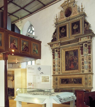 Innenraum des J&uuml;dischen Museum G&ouml;ppingen
