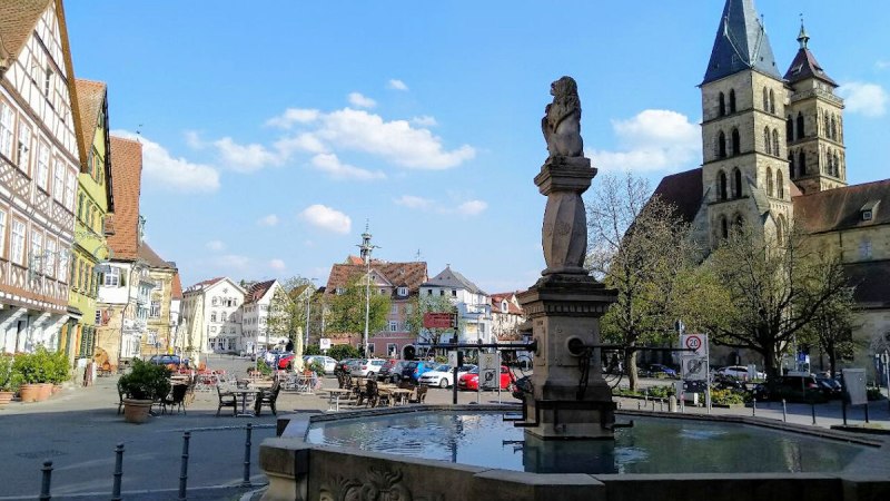 L&ouml;wenbrunnen, &copy; Christine Keinath