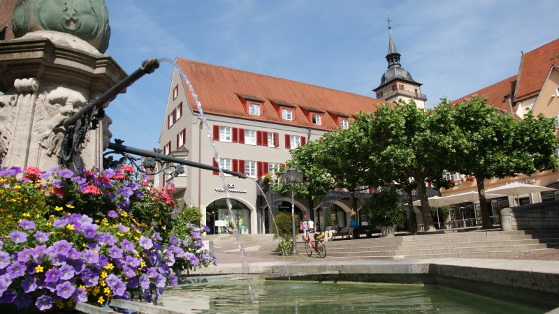 Bietigheimer Marktplatz, © Stadt Bietigheim-Bissingen, A. Mende Bietigheimer Marktplatz, © Stadt Bietigheim-Bissingen, A. Mende
