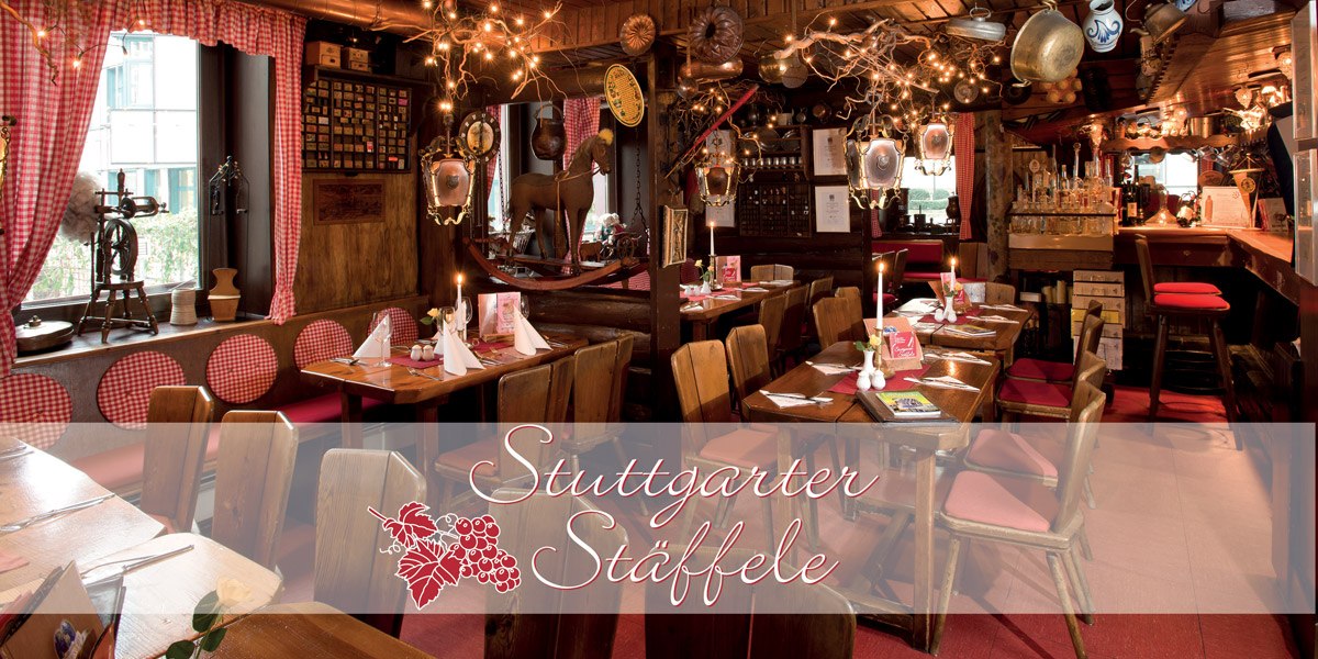 Restaurant Stuttgarter St&auml;ffele, &copy; Buschwerk Mediendesign / Wilhelmer Gastronomie