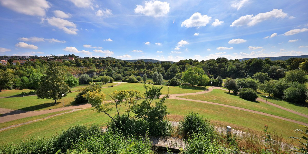 Blick vom Sprudlerberg Leonberg, © Achim Mende Blick vom Sprudlerberg Leonberg, © Achim Mende
