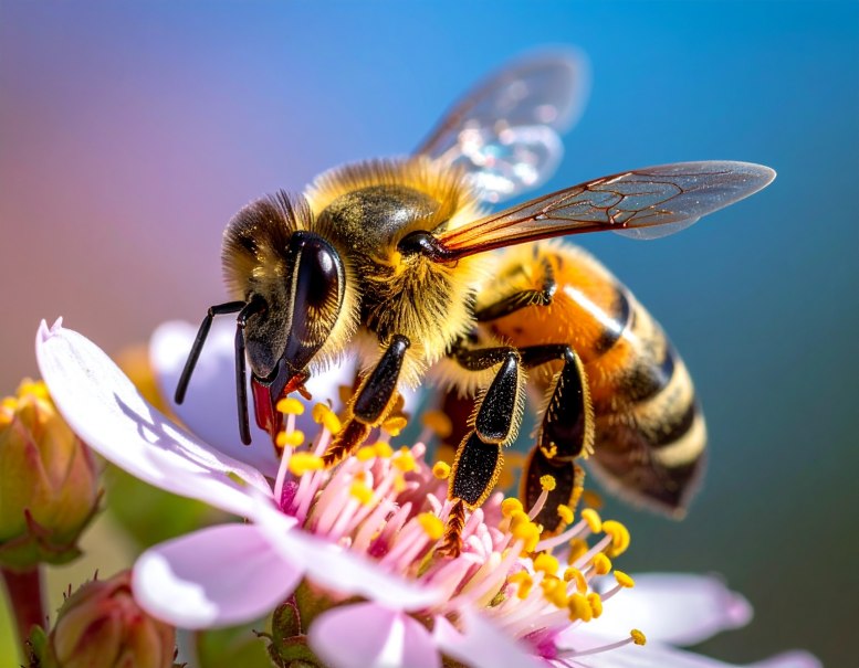 Bedeutung der pollentragenden Bienen