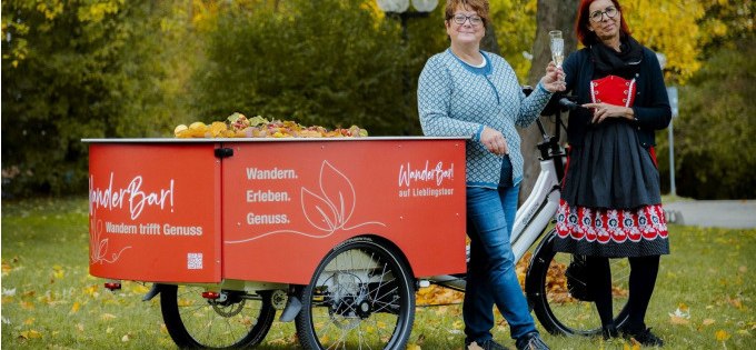 Prickelnde Genusswanderung mit Kathrin Steinhart & Regine Erb