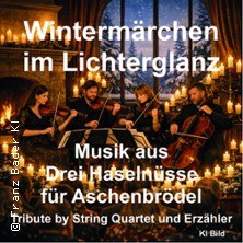 Wintermärchen im Lichterglanz Drei Haselnüsse für Aschenbrödel Tribute by Strings, © links im Bild Wintermärchen im Lichterglanz Drei Haselnüsse für Aschenbrödel Tribute by Strings, © links im Bild