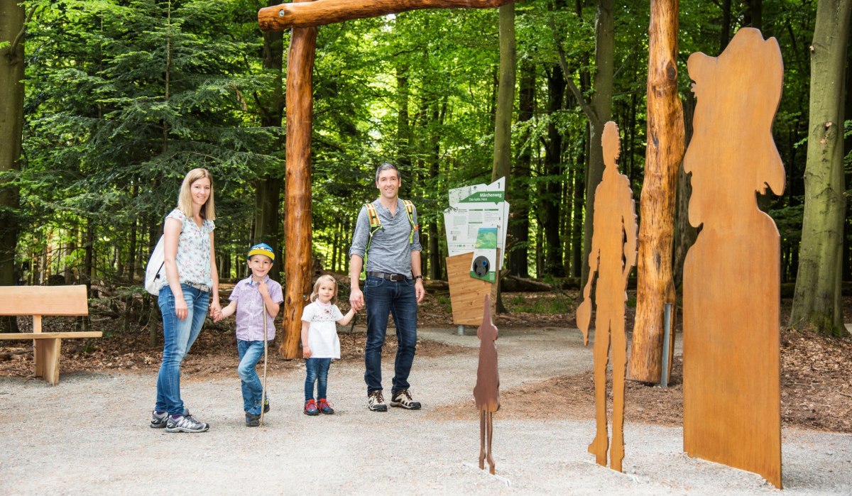 Eingang M&auml;rchenweg "Das kalte Herz" - Bad Wildbad, &copy; N&ouml;rdlicher Schwarzwald