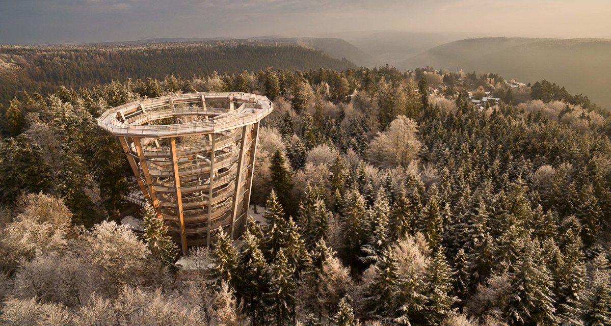Baumwipfelpfad Schwarzwald im Winter, &copy; Erlebnisakademie