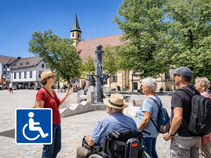 Barrierearme historische Stadtf&uuml;hrung, &copy; Stadt N&uuml;rtingen