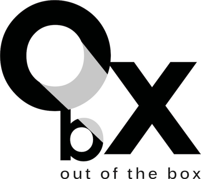 Schwarzes und graues Logo mit den Buchstaben 'obx' und dem Text 'out of the box' darunter., © Stadt Leonberg - Amt für Kultur und Sport