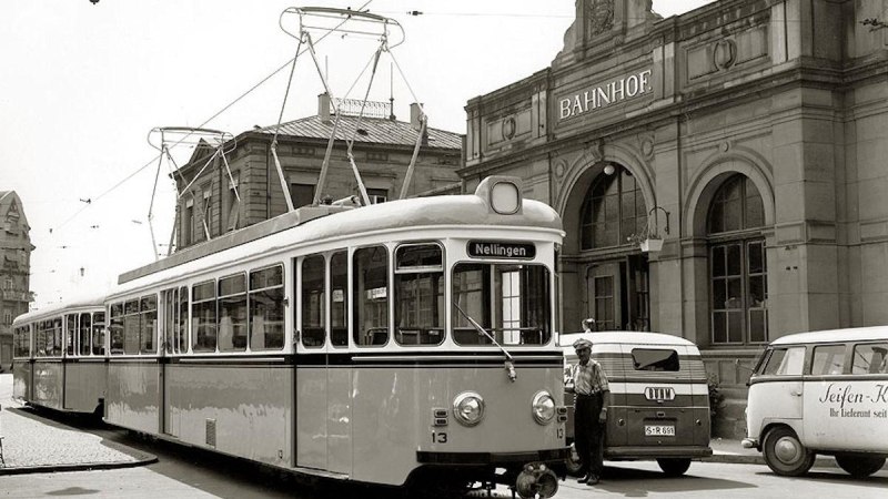 Bahnhof Esslingen, &copy; Stadtarchiv Esslingen