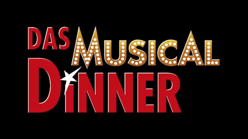 Logo von 'Das Musical Dinner' mit leuchtenden Buchstaben und einem Stern auf schwarzem Hintergrund., © engesser marketing GmbH Logo von 'Das Musical Dinner' mit leuchtenden Buchstaben und einem Stern auf schwarzem Hintergrund., © engesser marketing GmbH