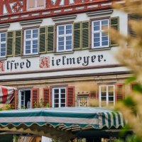 Imposantes Fachwerkgebäude am Marktplatz, © Maximilian Schwarz Imposantes Fachwerkgebäude am Marktplatz, © Maximilian Schwarz