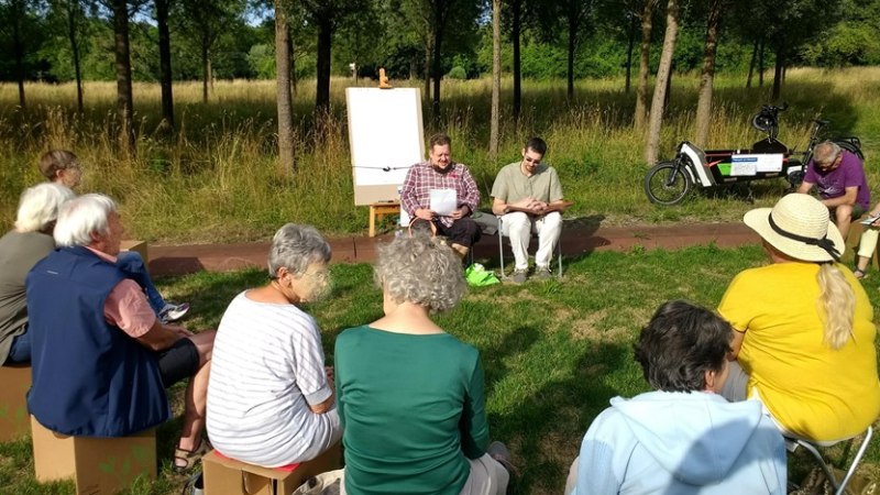 Philosophie auf der Lichtung, &copy; Stadtb&uuml;cherei Waiblingen / Uli Heim