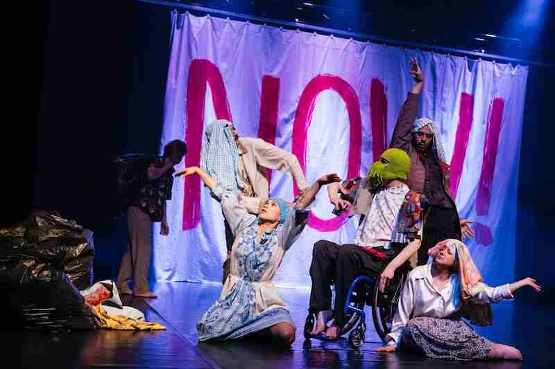 Raincatchers - Performance der mixed-abled Tanzkompanie Szene 2wei, © Tanz- und Theaterwerkstatt e.V.